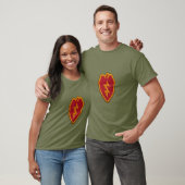 第25 IDの歩兵部隊の退役軍人の獣医LRRP Tシャツ (ユニセックス)