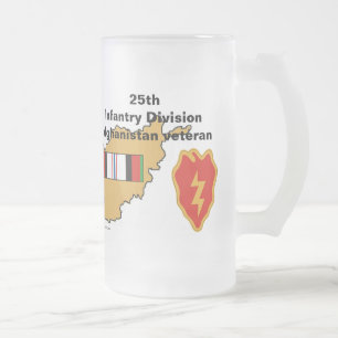 第25 Inf Div Afgan F/Mug フロストグラスビールジョッキ