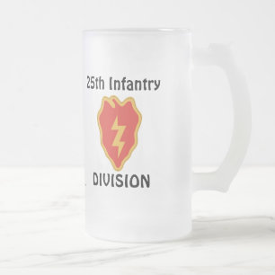 第25 Inf Div fr m/1 フロストグラスビールジョッキ