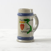 第25 Inf Div Vietの獣医bbs/2 ビールジョッキ (正面右)