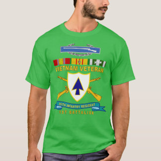 第26歩兵連隊DUI w BrリボンTOP 1 Bn Tシャツ