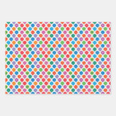 第26誕生日カラフル風船 ラッピングペーパーシート (正面3)