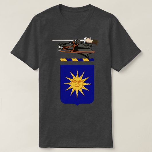 第26騎兵連隊フィリピンスカウト2テキスト Tシャツ (デザイン正面)
