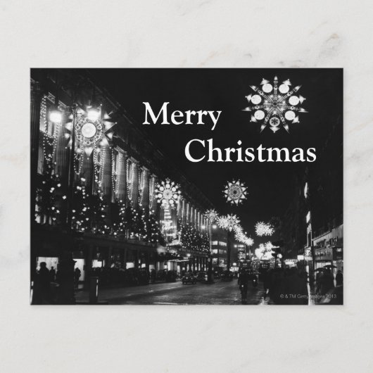 第26 1960年11月: 都市クリスマスの照明 シーズンポストカード (正面)