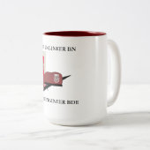 第27機関大隊第20機関旅団 ツートーンマグカップ (正面右)