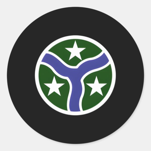 第278装甲騎兵レジットパッチ278番Acr ラウンドシール (正面)