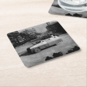 第27 1917年3月:  装甲車両の艦隊 スクエアペーパーコースター (アングル)