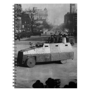 第27 1917年3月: 装甲車両の艦隊 ノートブック