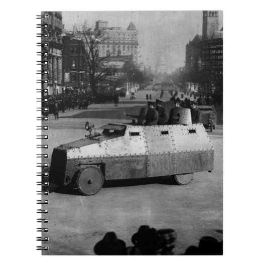 第27 1917年3月:  装甲車両の艦隊 ノートブック (正面)