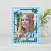 第29回誕生日パーティーの招待 招待状 (スタンド正面)