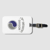 第29歩兵部州軍隊 ラゲッジタグ (正面横)