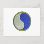 第29歩兵 ポストカード (正面)