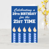 第29誕生日31回目の50番目のカード カード (黄色い花)