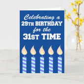 第29誕生日31回目60回目 カード (黄色い花)