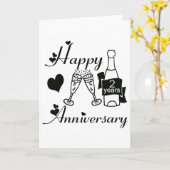 第2。 記念日 カード (黄色い花)