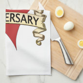 第2。 記念日 キッチンタオル (四つ折り)