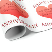 第2。 記念日 ラッピングペーパー (ロールコーナー)