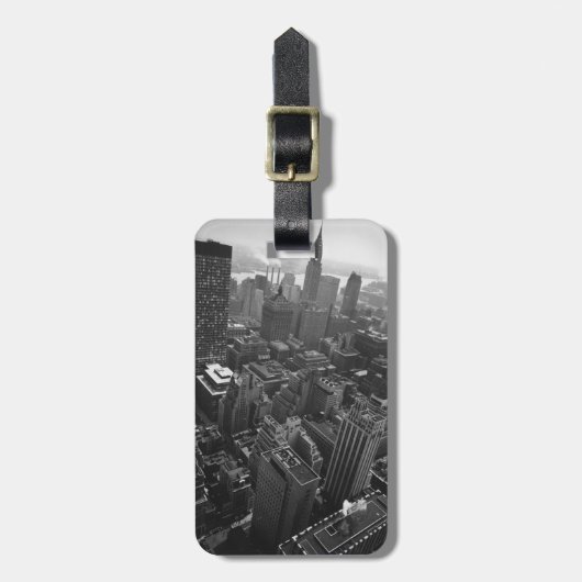 第2 1961年5月:  ニューヨークのクライスラの建物 ラゲッジタグ (正面縦)