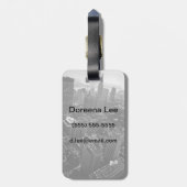 第2 1961年5月:  ニューヨークのクライスラの建物 ラゲッジタグ (裏面縦)