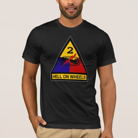 第2 ADクラスAショルダーパッチ Tシャツ (正面)