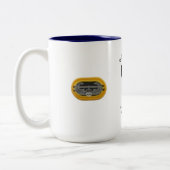 第2 BN. (ABN)の327TH歩兵101ST ABNのマグ ツートーンマグカップ (左)