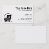 第2 ID DMZ韓国の獣医 名刺 (正面/裏面)