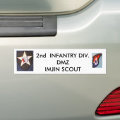 第2 Inf Div 001、第2 Inf Div 002の第2歩兵… バンパーステッカー (車上)