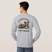 第2 Inf Reg -ベトナム Tシャツ (裏面フル)