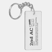 第2AC定義 – フィルムおもしろいクルー キーホルダー (正面左)