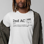 第2AC定義 – ライトモード – フィルムおもしろい Tシャツ
