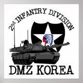 第2ID DMZ Korea Vet ポスター (正面)