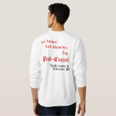 第3アンチバレンタインのミルウォーキーの年次パブ除行 スウェットシャツ (裏面フル)