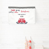 第3ギアの寒さ第3子供の誕生日 横断幕 (インサイチュ)