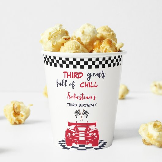 第3ギアの寒さ第3子供の誕生日 紙コップ