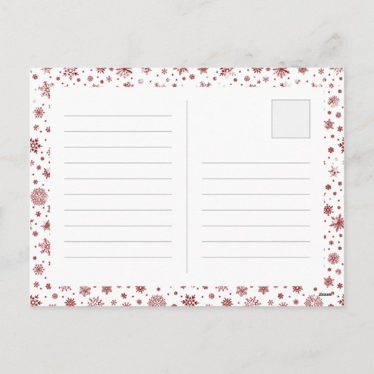 第3タイムズザチャーム | 2022おもしろいホリデーフォト シーズンポストカード (裏面)