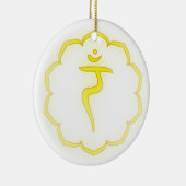 第3チャクラ- セラミックオーナメント (右)