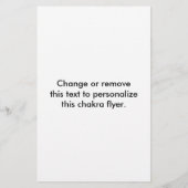 第3チャクラ- チラシ (裏面)