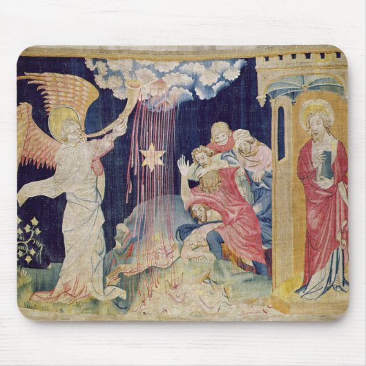 第3トランペットおよびヨモギの星 マウスパッド (正面)