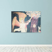 第3トランペットとワームウッドスター キャンバスプリント (インサイチュ (ウッドフロア))