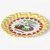 第3パーソナライズされた誕生日紙プレート ペーパープレート (アングル)