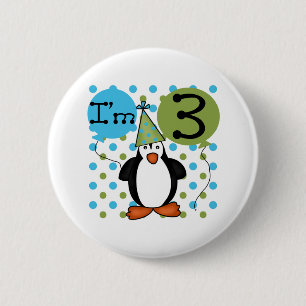 第3ペンギンの誕生日 缶バッジ