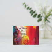 第3マスク/コスチューム・デザイナー，シアターアーティスト 名刺 (スタンド正面)