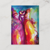 第3マスク/コスチューム・デザイナー，シアターアーティスト 名刺 (裏面)