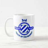 第3マルヌの歩兵部隊"石" コーヒーマグカップ (左)