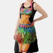 第3ルアウ（ハワイ式宴会）またはキッチン笑いエプロン エプロン (インサイチュ)