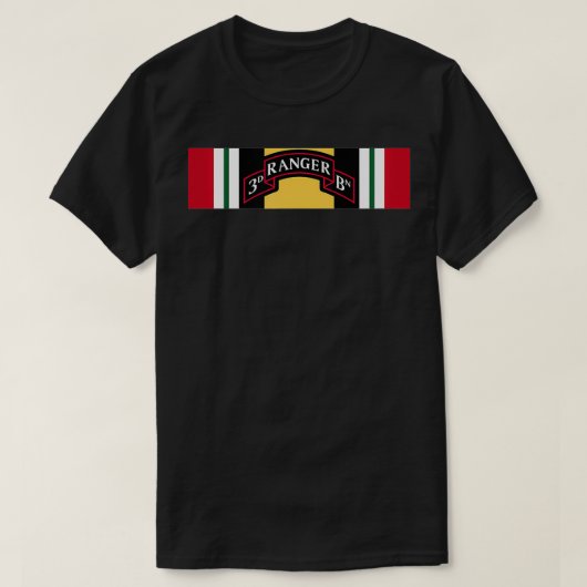 第3レンジャー大隊  OIF退役軍人 Tシャツ (デザイン正面)
