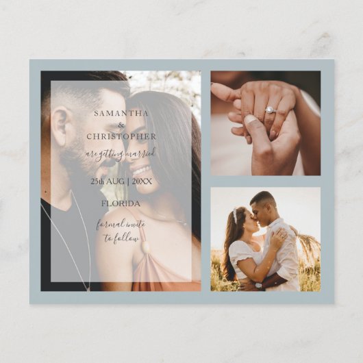 第3予算救写真日付結婚発表 (裏面)