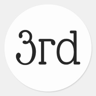 第3位白人賞 ラウンドシール