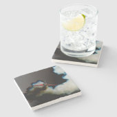 第3便の航空機 ストーンコースター (横)