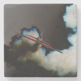 第3便の航空機 ストーンコースター